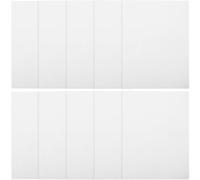 MOKKHNB Papier Adhésif Double Face Transparent A4 en Pet, 10 Feuilles Découpables pour Bricolage, Décoration de Fleurs en Papier et Planification de Fête