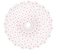 MOKKHNB Papier Alimentaire Anti-graisse pour Emballage Sandwich et Hamburger Impression Fleur Rose Délicate, Lot de 50 Feuilles Sûres
