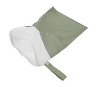 MOKKHNB Paquet à Couches Imperméable Réutilisable Grosse Capacité avec Poignée en Polyester Vert pour Paquet à Couches de Voyage et Garde-Robe Humide Bébé