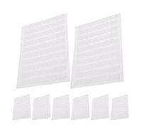 MOKKHNB Pastilles adhésives double face transparentes Nano 800pcs, points adhésifs pour fixation de figurines et murs décoratifs, autocollants repositionnables sans résidus