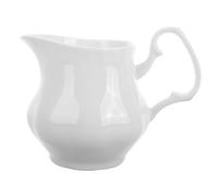 MOKKHNB Pichet à Lait Céramique Blanc avec Poignée Verseuse Sucre Petit Récipient Décoratif pour Café et Thé pour Maison et Table