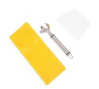 MOKKHNB Planches Pratiques sans Bavures Set de 4 en Pp et Acier Inoxydable Design Simple et Couleurs Assorties Couleur Aléatoire pour Pâtes Garganelli Cuisine Maison