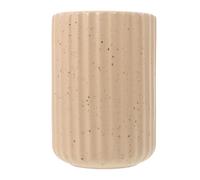 MOKKHNB Porte-fourchettes et cuillères, support à cuillères, porte-couverts de comptoir, petit pot à ustensiles pour plan de travail, tasse en céramique, décoration de cuisine kaki