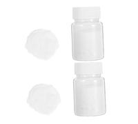 MOKKHNB Poudre De Flocage Artisanale Créative 2 Flacons 10 g Blanc 1,5 Mm Pour Loisirs Créatifs Sculpture Décoration Diy