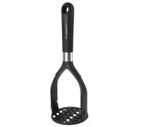 MOKKHNB Presse-purée Pliable en Nylon avec Manche Noir, Compacte et Légère, pour Bébé Cuisine, pour Pommes de Terre, Fruits et Aliments, Gain de Place, Facile à Nettoyer et Transporter