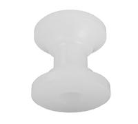MOKKHNB Roulette de Remplacement en Nylon Blanc pour Ancre de Bateau, Rouleau Résistant à l'usure Performance de Roulement Fluide, pour Kayak et Remorque Nautique