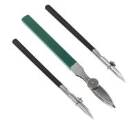 MOKKHNB Stylos à Dessin Professionnels pour Artistes, Lot de 3, Embout Ajustable en Métal et Plastique, Flux D'encre Fluide, pour Croquis et Travaux Techniques