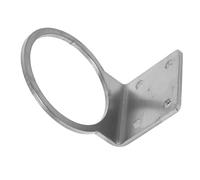MOKKHNB Support de Pluviomètre en Acier Mural D48 Mm, Fixation Stable | Installation Extérieure Verrouillable, Vis Incluses, Résistant aux Intempéries, pour Zones Côtières de Haute