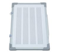 MOKKHNB Tableau blanc effaçable 45x30cm double face en métal, support de notation musicale pour apprentissage interactif en classe