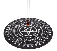 MOKKHNB Tapis pour Pendule Divinatoire en Caoutchouc Résistant et Léger, Accessoire Radiesthésie pour Bureau et Centre de Table