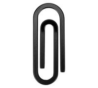 MOKKHNB Trombone Métal Noir Pour Notes Et Extraits De Fichiers Fournitures De Bureau À Clips