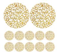 MOKKHNB Vaisselle Ramadan Pratique en Plastique, Plateau de Desserts Ramadan 12pcs, Design Simple et Élégant, pour Dresser et Organiser Cuisine Pendant L'aïd