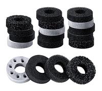 MoKo 18 PCS Anneaux de Précision pour PS5, Steam Deck, PS4, Xbox Series X/S, Xbox One, Switch, Switch OLED, Switch Pro Contrôleur, ROG Ally, Bague de Précision avec 4 Niveaux de Résistance Différents