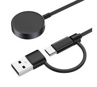 MoKo 2-en-1 Chargeur Compatible avec Samsung Galaxy Watch 8/7/Ultra/6/5/4/3