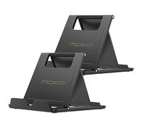 MoKo Support Multi-Angle Portable Pliable pour Smartphone 4-11" Compatible avc iPhone 16/Pro/Pro Max/Plus, iPhone 15/Pro/Pro Max/Plus, iPhone 14/Pro/Pro Max/Plus, iPhone 13/Pro/Pro Max/Plus - Noir