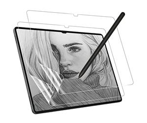 MoKo 2PCS Protection d'Écran Mate pour Samsung Galaxy Tab S11 Ultra/S10 Ultra (14.6 inch), Film Protecteur PET Antireflet Texture Papier, Dessin Notes avec S-Pen