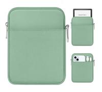 MoKo 6-7" Housse pour liseuse 7" Colorsoft Signature Edition, Toute Nouvelle liseuse 6" 11 génération 2022/10e gén 2019/8 gén. 2016, Tablette de Lecture 6,8" 11/10. 2021/2018, Vert Foncé