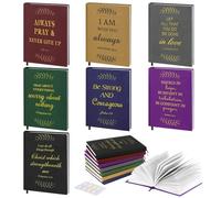MoKo 7 Pièces Couverture de Livre, Housses de Livre Extensibles avec Signets, Couverture de Protection pour Livres Réutilisable, Couverture de Reliure Rigide jusqu'à 10 x 12,5 Pouces
