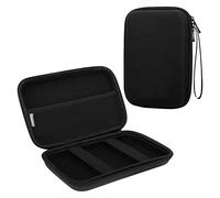 MoKo 7 Pouces Étuis de Transport GPS, Sac de Rangement Portable Dur, Housse Poche de Protection pour Voiture Navigator Garmin/Tomtom/Magellan avec 5 Display - Noir