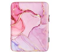 MoKo 9-11 Pouces Tablette Housse Sac de Transport pour New 11" iPad Air M3, iPad A16 2025, iPad Pro 11 M4, Air 5/4/3, iPad 10/9/8th Gen, Tab S8/S9 11", Rose Nuageux