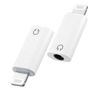 MoKo Adaptateur Audio Lightning vers 3,5mm (Lecture Musicale Uniquement)
