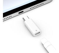MoKo Adaptateur de Charge USB C vers Pencil pour la Charge Compatible avec Apple Pencil 1re Génération, Adaptateur Apple Pencil pour iPad 10e Génération, Appairage Bluetooth