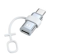 Moko Adaptateur Lightning vers USB C Audio, Adaptateur USB C vers Casque Lightning Audio Compatible avec iPhone Air 17 16 15 Pro Max Plus, Pas pour Charge/Transfert de Données, Gris