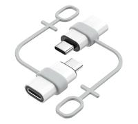 MoKo Adaptateur Lightning vers USB C Lot de 2, Adaptateur Lightning USB C pour iPhone 15/16 Pro/16 Pro Max/16 Plus, iPad Pro/Air, Galaxy S24, pour Charge, Pas pour Audio/OTG, Blanc