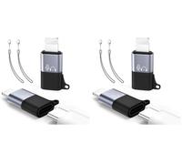 MoKo Adaptateur pour DJI Mic Mini USB-C vers Lightning Audio pour iPhone (Lot de 2)