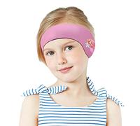 MoKo Bandeau de Natation Enfant, Licorne Mignonne Protection Auditive Bandeau d'Oreilles Enfants en Néoprène, Bandeau Sport Élastique Équipement Sport Nautique, M, Sirène Étoile Rose