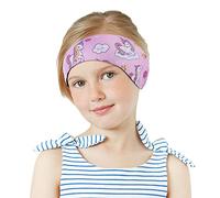 MoKo Bandeau de natation pour enfants - Joli bandeau d’oreille de nageur, protection imperméable, âge 4-17 ans, licorne rose