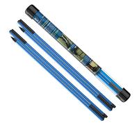 MoKo Bâtons d'Alignement Golf Pliables, Lot de 2, 48 Pouces, Bleus