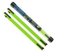 MoKo Bâtons d'Alignement Golf Pliables, Lot de 2, 48 Pouces, Verts