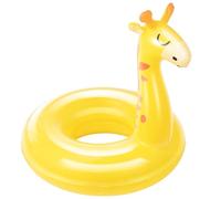 MoKo Bouées pour Enfants, Bouées Cartoon Gonflables, Anneau de Natation Gonflable pour Enfants, Jouets Aquatiques pour Piscine Fêtes d'Été Plage, 70#, Girafe Jaune
