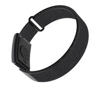 MoKo Bracelet Biceps pour Amazfit Helio Strap, 22mm Bracelet de Remplacement en Nylon, Brassard de Sport Réglable, Noir fantôme