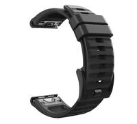 MoKo Bracelet Compatible avec Garmin Fenix 7/6/6 Pro/5/5 Plus/Epix Gen 2/Forerunner 955/945/935/Instinct/Instinct 2/Quatix 7, 22mm Quick Fit Bracelet Sport de Remplacement en Silicone - Noir