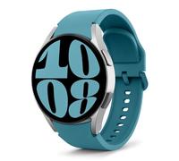 MoKo Bracelet Compatible avec Samsung Galaxy Watch 7 FE 6 5 4 40mm 44mm/Watch 6 Classic 43mm 47mm/5 Pro 45mm/4 Classic 42mm 46mm, Bracelet Sport en Silicone Souple, Bleu