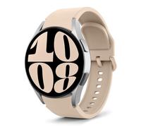 MoKo Bracelet Compatible avec Samsung Galaxy Watch 7 FE 6 5 4 40mm 44mm/Watch 6 Classic 43mm 47mm/5 Pro 45mm/4 Classic 42mm 46mm, Bracelet Sport en Silicone Souple, Rose Clair