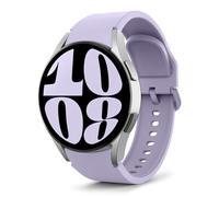 MoKo Bracelet Compatible avec Samsung Galaxy Watch 7 FE 6 5 4 40mm 44mm/Watch 6 Classic 43mm 47mm/5 Pro 45mm/4 Classic 42mm 46mm, Bracelet Sport en Silicone Souple, Violet