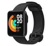 MoKo Bracelet Compatible avec Xiaomi Mi Watch Lite/Redmi Watch, Bracelet Sport de Remplacement en Silicone Souple - Noir
