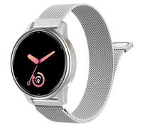 MoKo Bracelet en Métal pour Venu 4 45mm/3/2, Fenix 8 47mm, Vivoactive 4/Forerunner 970/255/570 47 mm, Bracelet de Remplacement en Acier Inoxydable 22 mm à Fixation Rapide pour Hommes Femmes, Argent