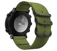 MoKo Bracelet Nylon Tissé Fin Compatible avec Suunto Core, Vert Armée