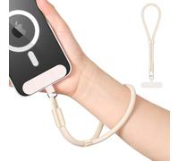MoKo Bracelet pour poignet, cordon réglable pour téléphone avec attache, breloque pour téléphone avec languette d'attache, bracelet mains libres pour iPhone et la plupart des smartphones, Chameau