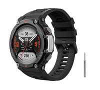 MoKo Bracelet Sport Compatible avec Amazfit T-Rex 2, Noir