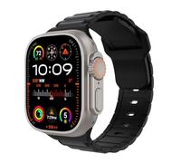 MoKo Bracelets Compatible avec Bracelet Apple Watch Ultra 2/Ultra 49mm 46mm 45mm 44mm 42mm Hommes Femmes,Bracelet de remplacement sportif Silicone pour iWatch SE série 10 9 8 7 6 5 Ultra2,Nor/NorCb