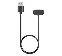 MoKo Chargeur Compatible avec Amazfit Active/GTS 2/2e/2 Mini/4 Mini/GTR Mini/2/2e/Bip 5/5 Unity/3/3 Pro/Bip U/T-Rex Pro, Station de Charge Magnétique avec Câble de Chargement USB de 1M, Noir