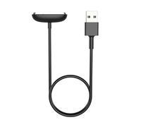 MoKo Chargeur Compatible avec Fitbit Inspire 2/Ace 3 Activity Tracker, Station de Charge Magnétique avec Câble de Chargement USB de 100 cm, Noir