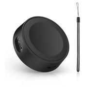 MoKo Chargeur Portable pour Apple Watch,Adaptateur de Charge Magnétique pour iWatch Series 10 9 8 7 6 5 4 3 2 1,SE,SE2,Ultra,Ultra2,Socle de Charge Rapide 5V/1A Port USB-C et Dragonne Anti-perte,Noire