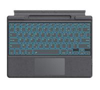MoKo Clavier AZERTY Français pour Surface Pro 12/11/10/9/8/X 13 Pouces,Gris