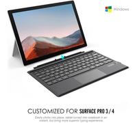 MoKo Clavier Bluetooth Compatible avec Microsoft Surface Pro 7 Plus/Pro 7/Pro 6/ Pro 5/ Pro 4/Pro 3